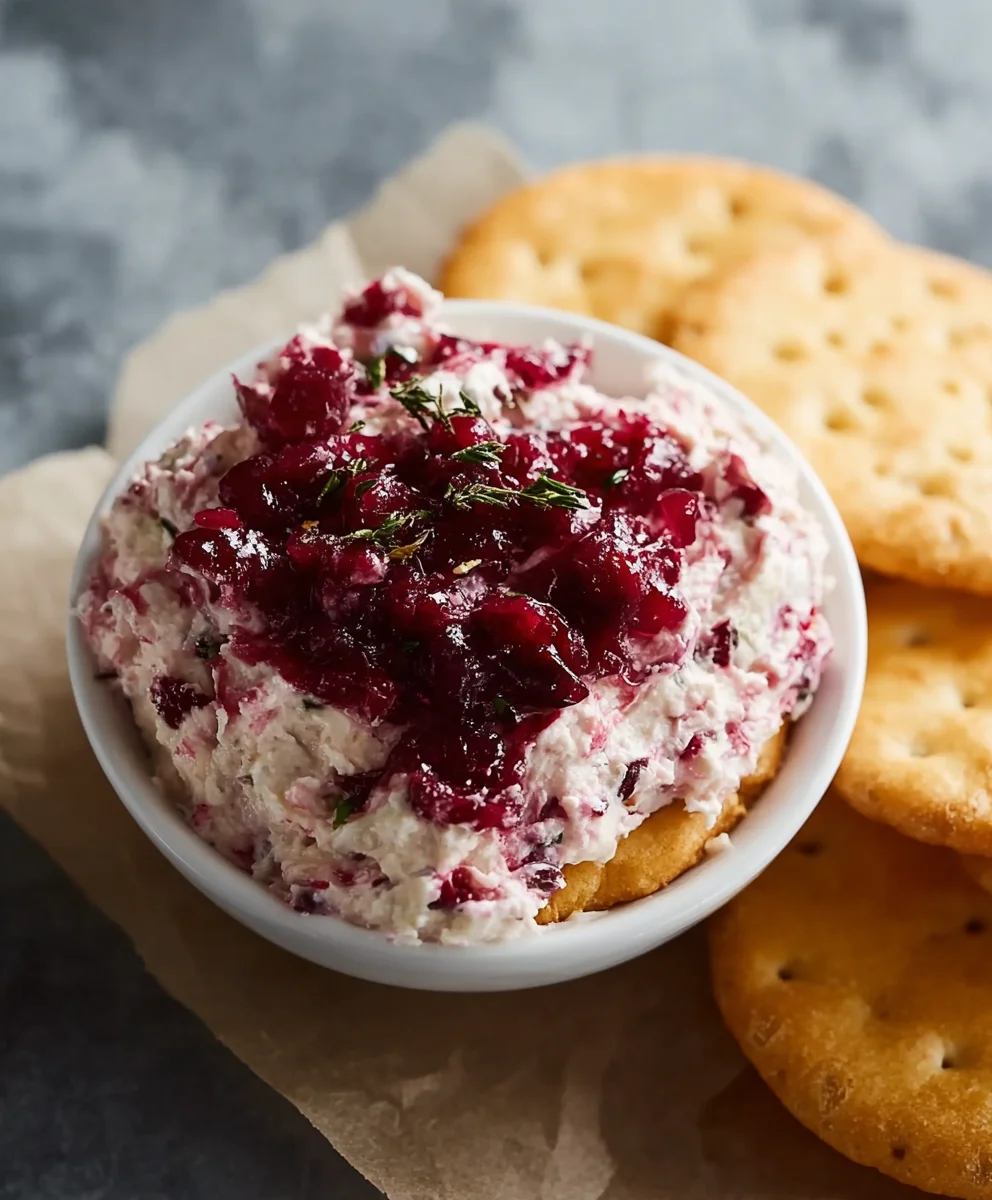 Spicy Cranberry Jalapeno Dip - Holiday Appetizer