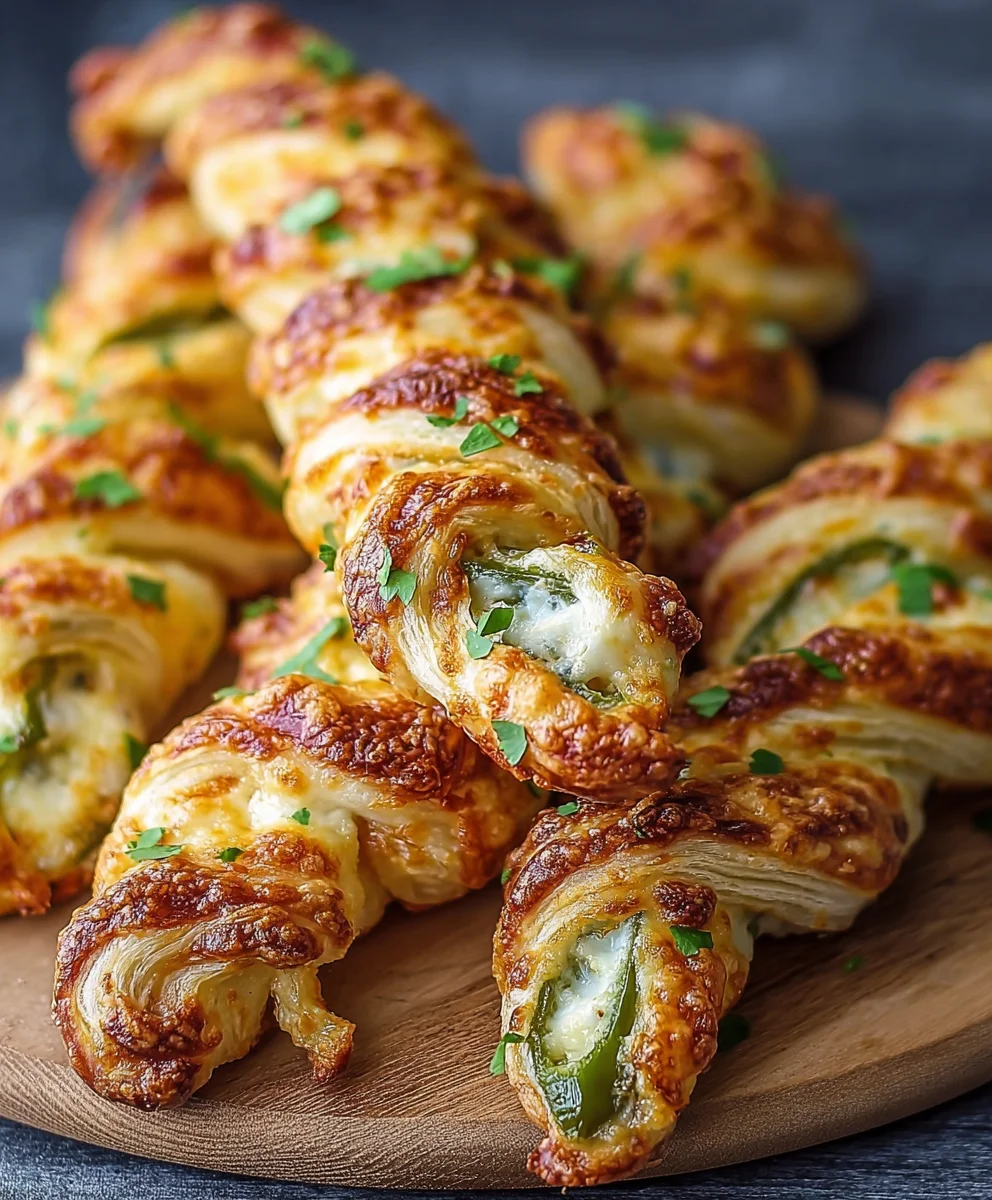 Game Day Jalapeno Popper Twists - Delicious Bites