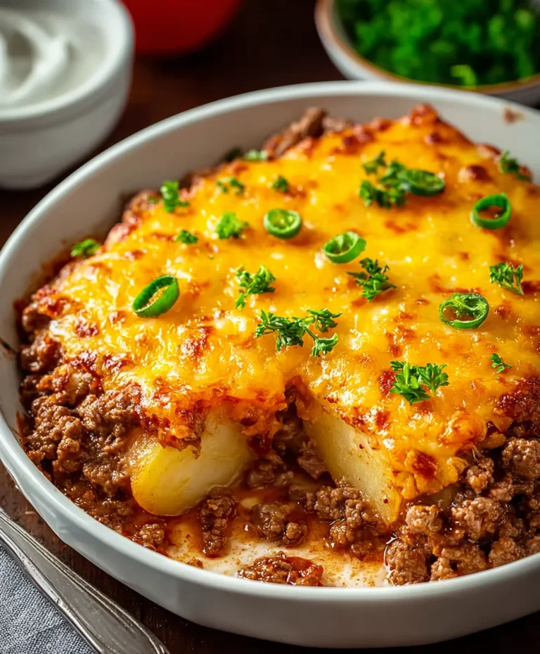 Easy Ground Beef Hobo Casserole Recipe