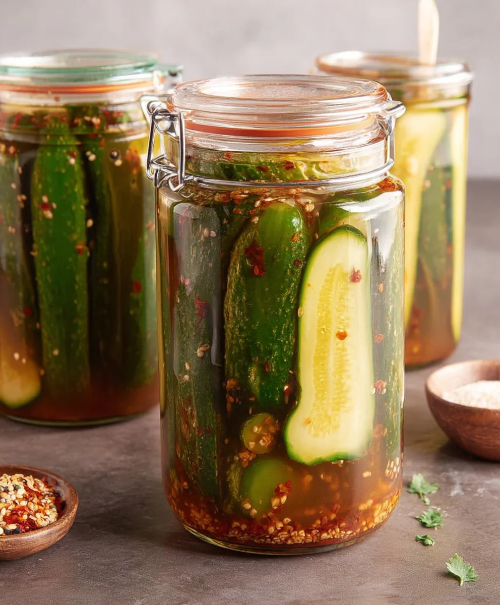 Spicy Pickles Recipe-Fiery Flavor Kick