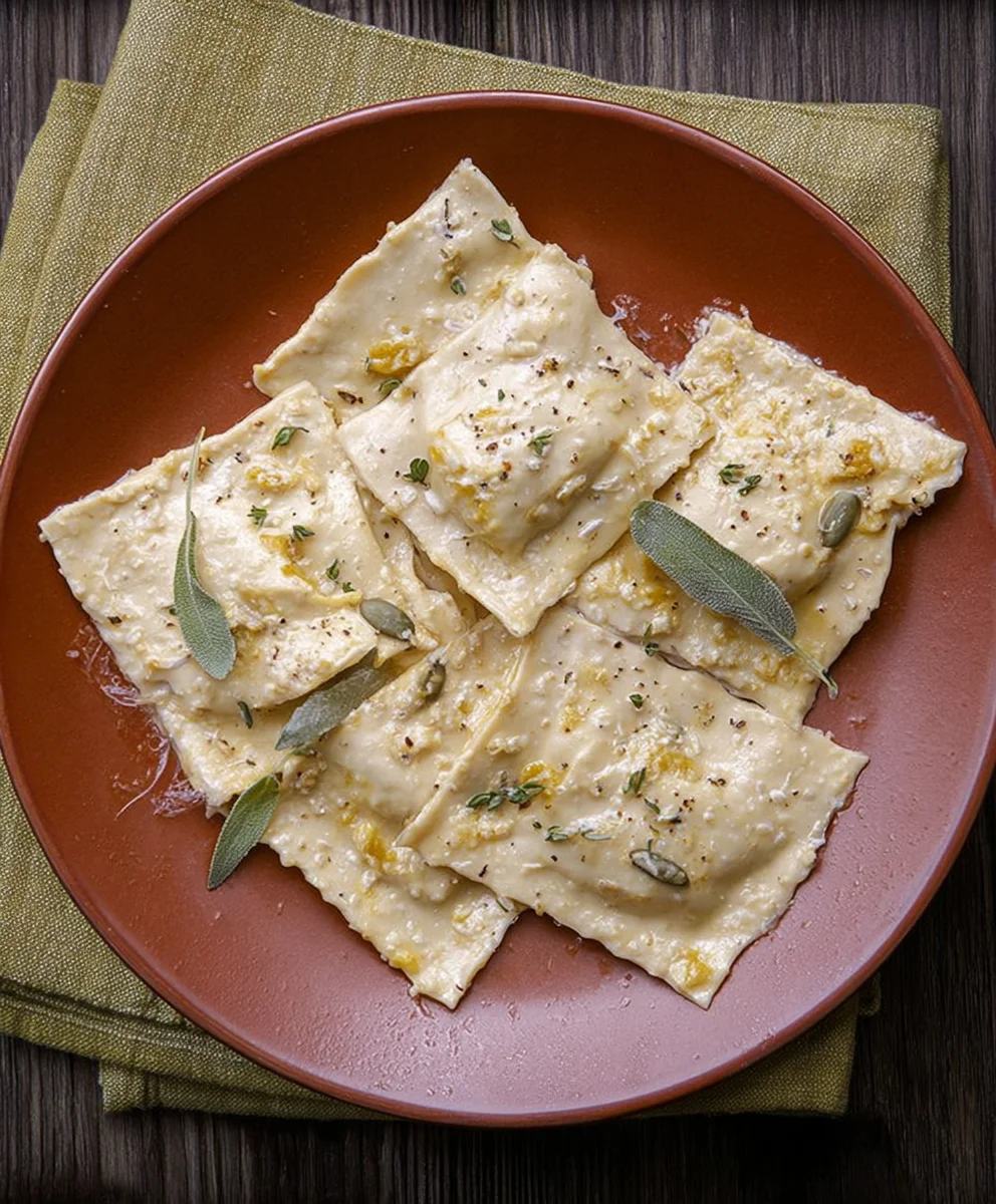 Butternut Squash Ravioli - Easy & Delicious Homemade Pasta