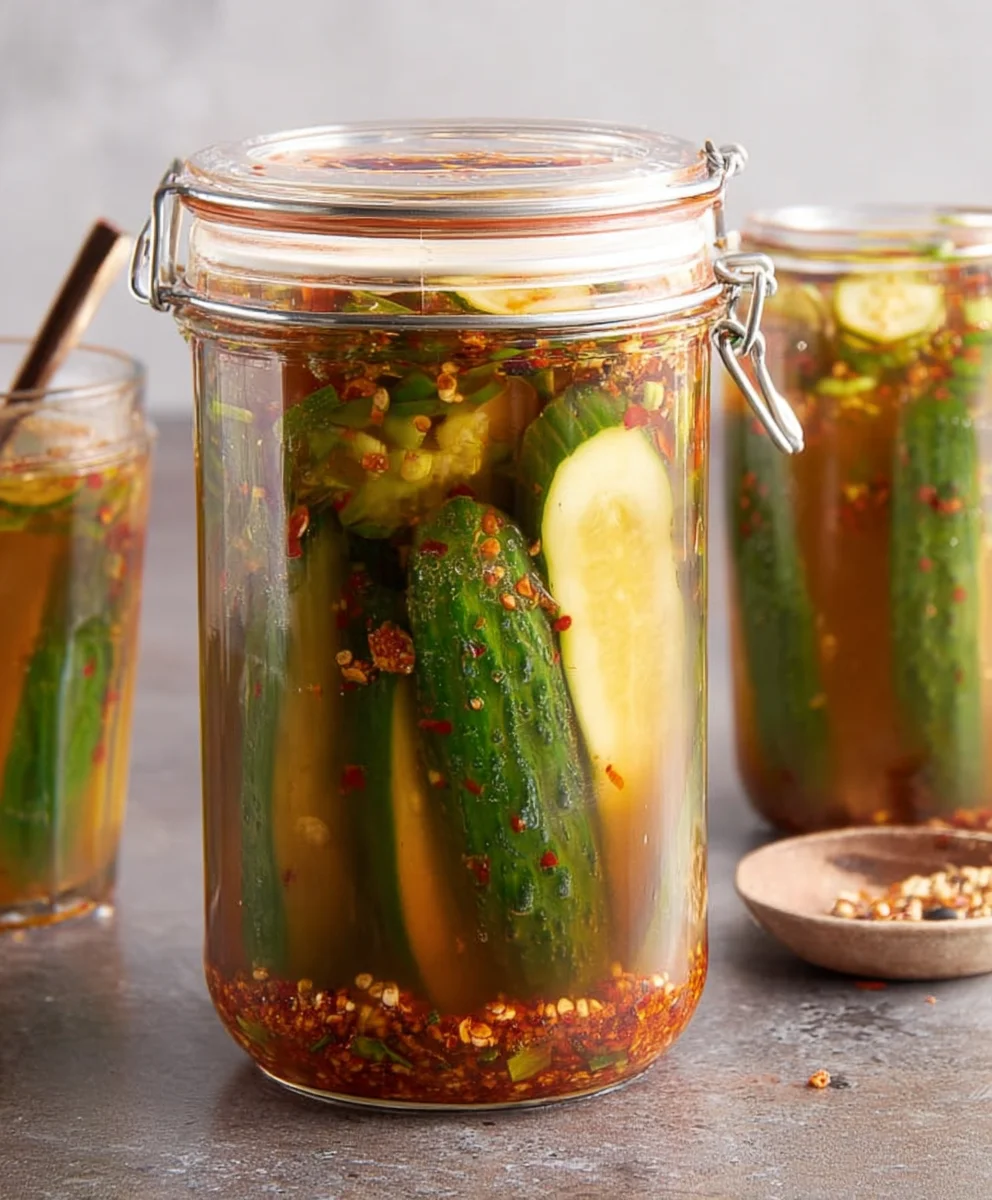 Spicy Pickles Recipe-Fiery Flavor Kick