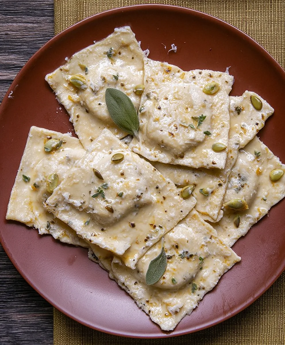Butternut Squash Ravioli - Easy & Delicious Homemade Pasta