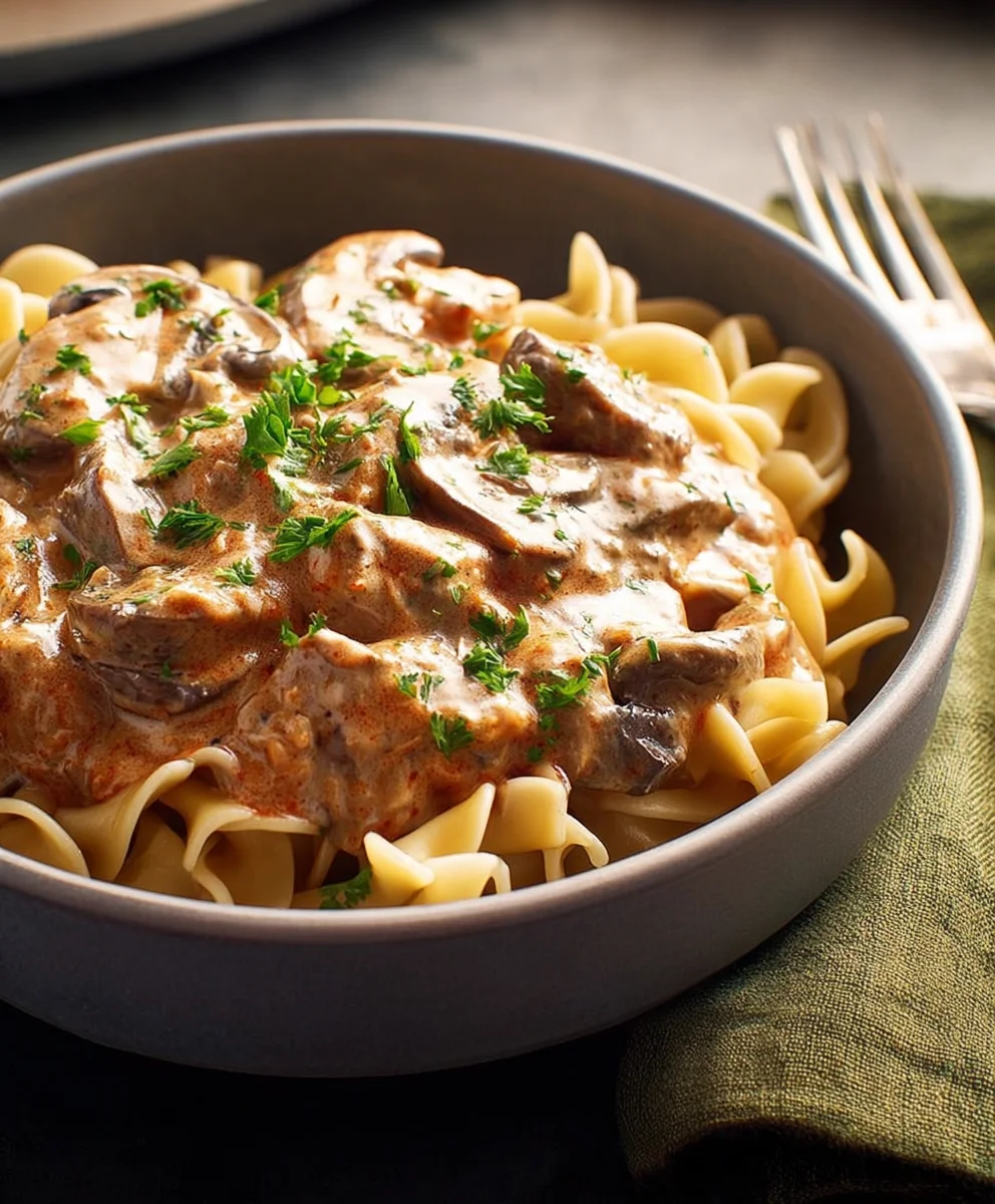 Creamy Vegan Stroganoff - Easy Delicious Mushroom Recipe