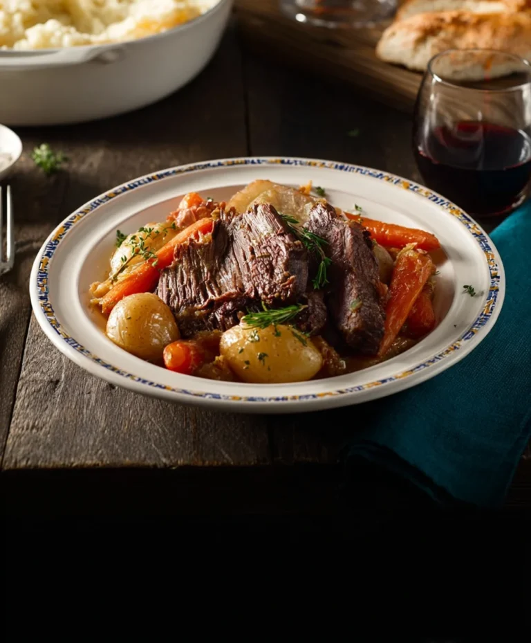 The Perfect Pot Roast – Easy & Flavorful Beef Recipe