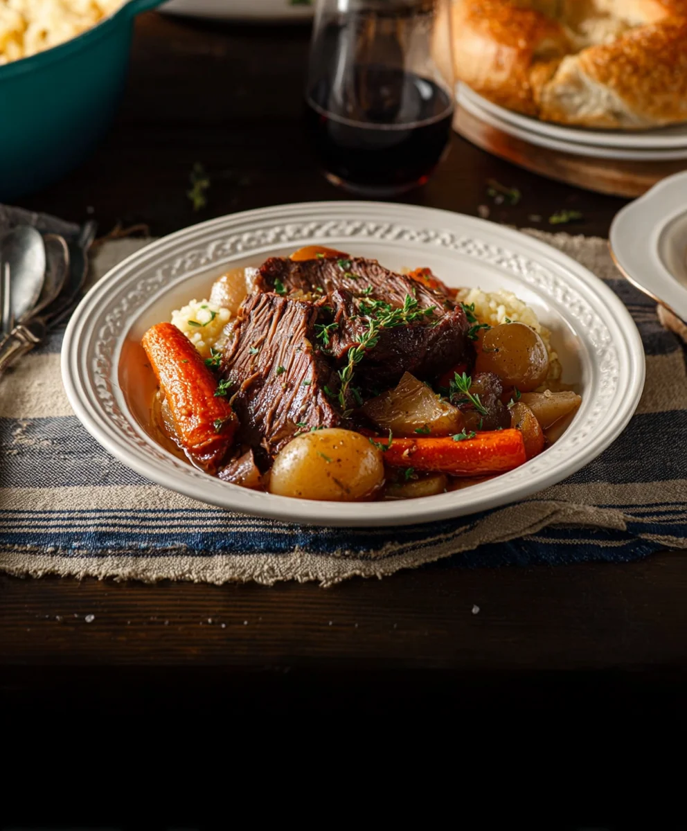 The Perfect Pot Roast - Easy & Flavorful Beef Recipe