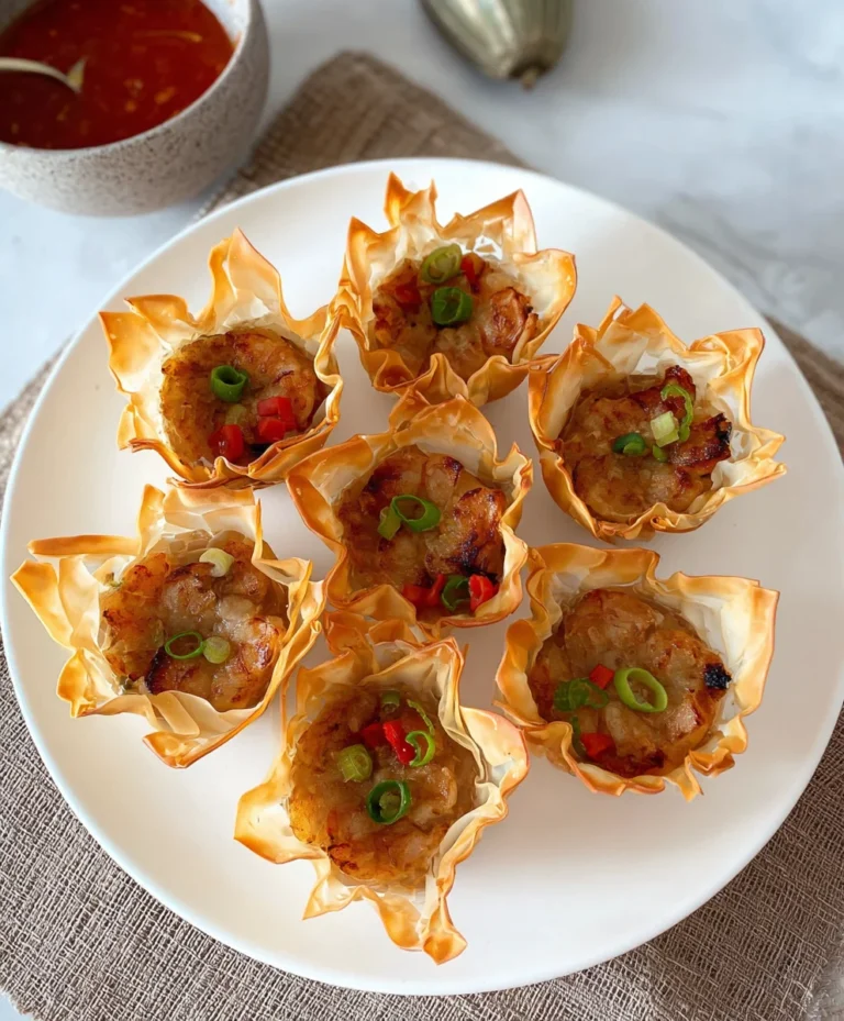 Tam To’s Beef Wonton Cups – Easy Appetizer