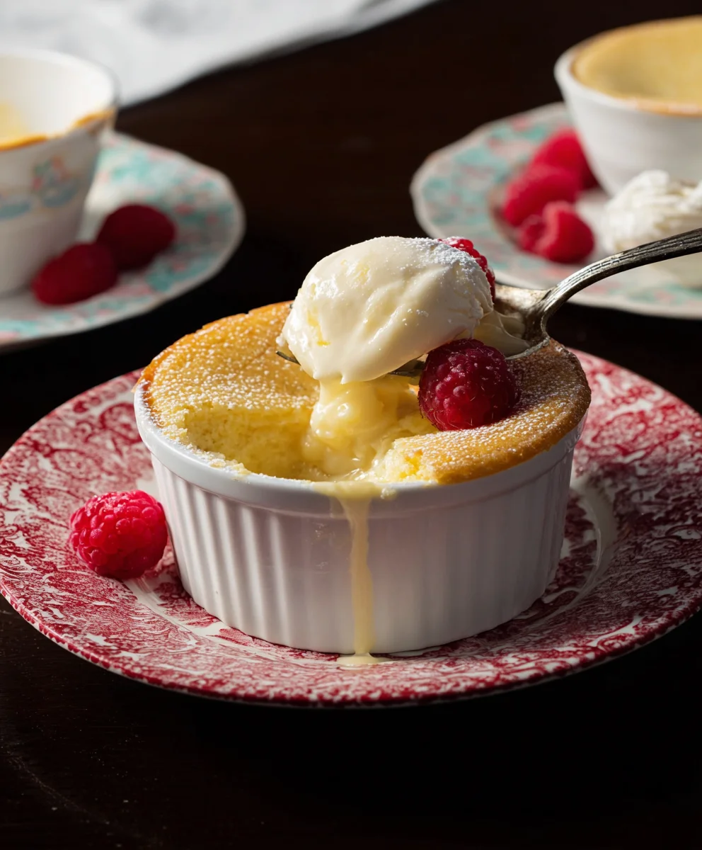 Lemon Pudding Cakes- Easy & Zesty Dessert Recipe