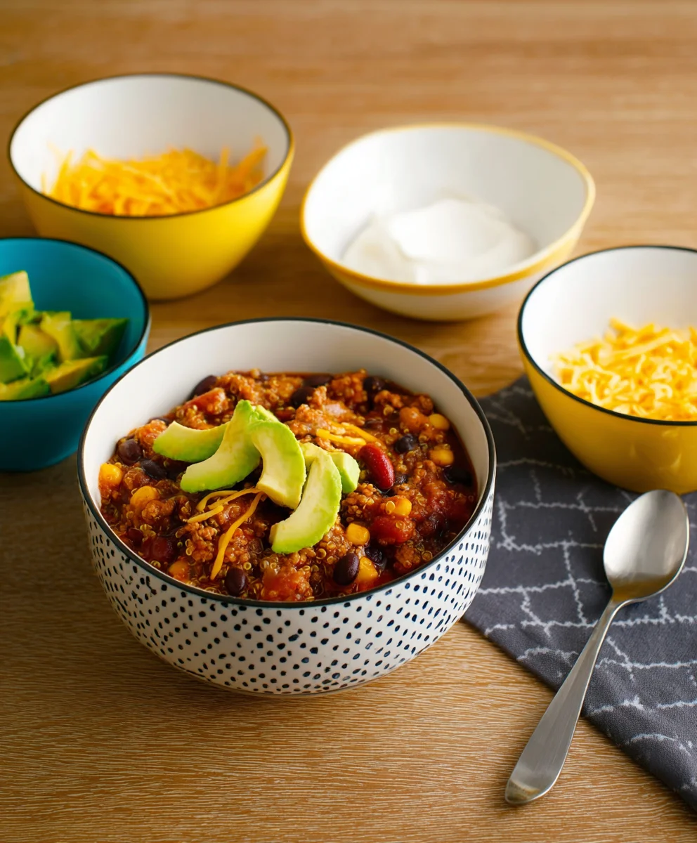 Hearty Turkey Quinoa Chili Recipe - Healthy Comfort Food