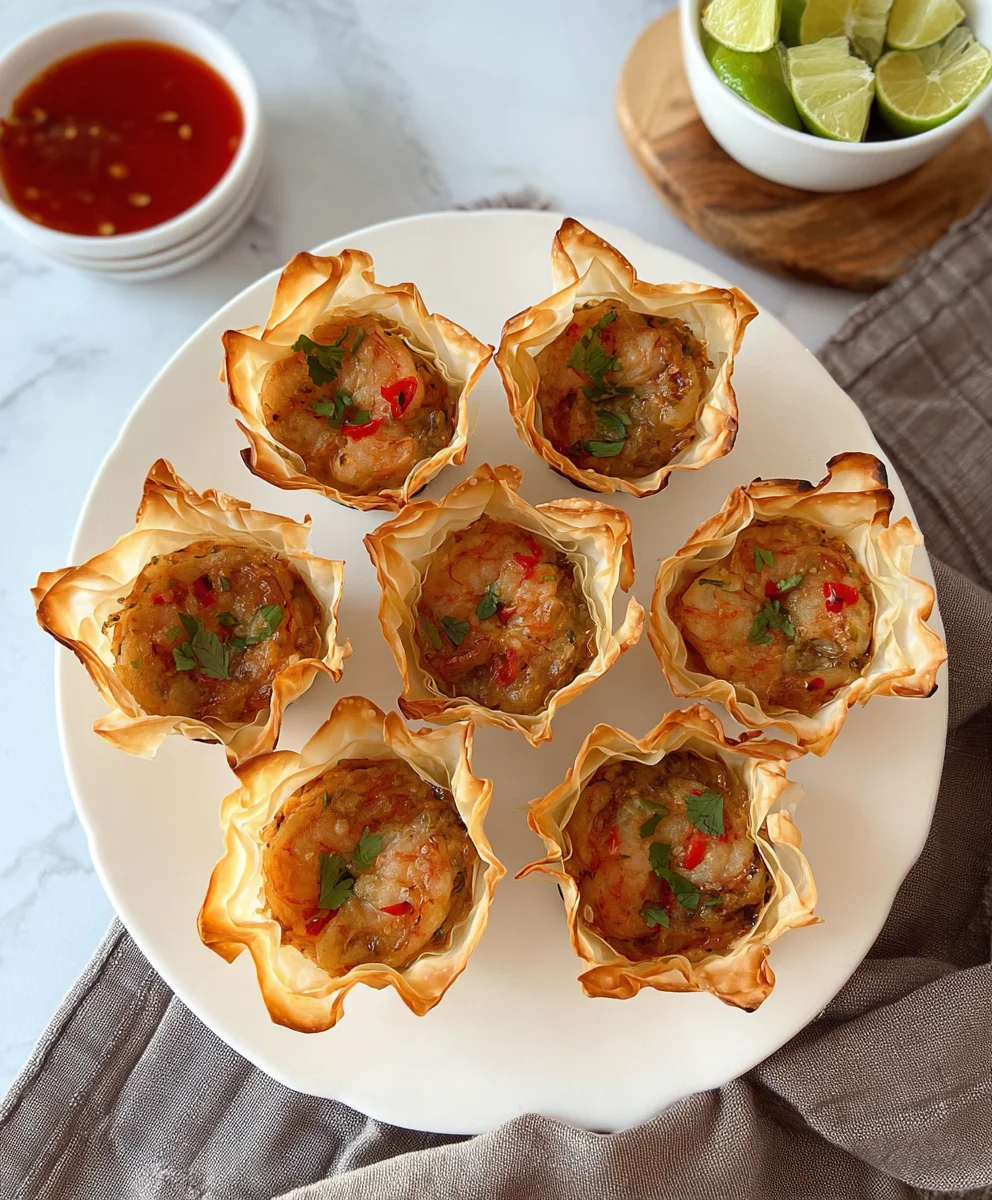 Tam To's Beef Wonton Cups - Easy Appetizer